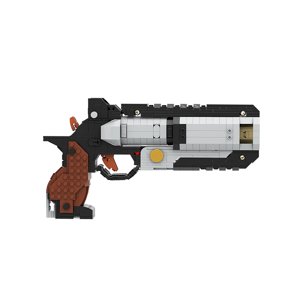 Gobrick – jeux de tir pistolet militaire, blocs de construction, modèle d'arme à Revolver 2 ailes, Apex-legend & titancascades, jouets pour enfants