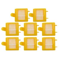 8pcs/lot Vacuum Cleaner Parts Hepa Filter Replacement Kit Fits iRobot Roomba 760 770 780 790 Robot VCX28 T15 0.5