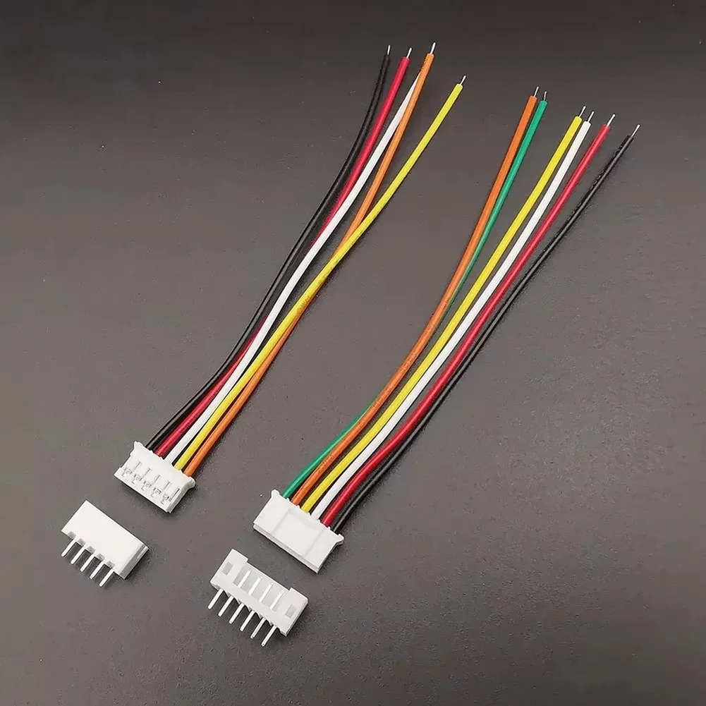 Compact PH2.0mm Pitch Wire Harness Connector 2P to 10P with 26AWG Cable for Easy Insert and Remove Wiring Setup