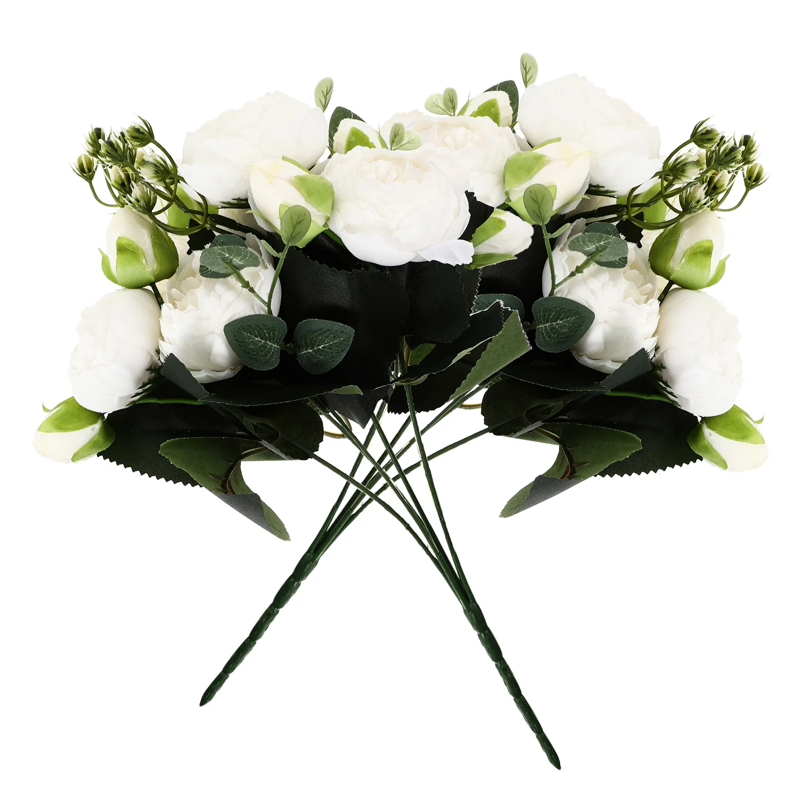 

2Pcs Realistic Artificial Peony Bouquet Simulation Flowers for Home Decor Wedding Party Centerpiece Dining Table Ornament