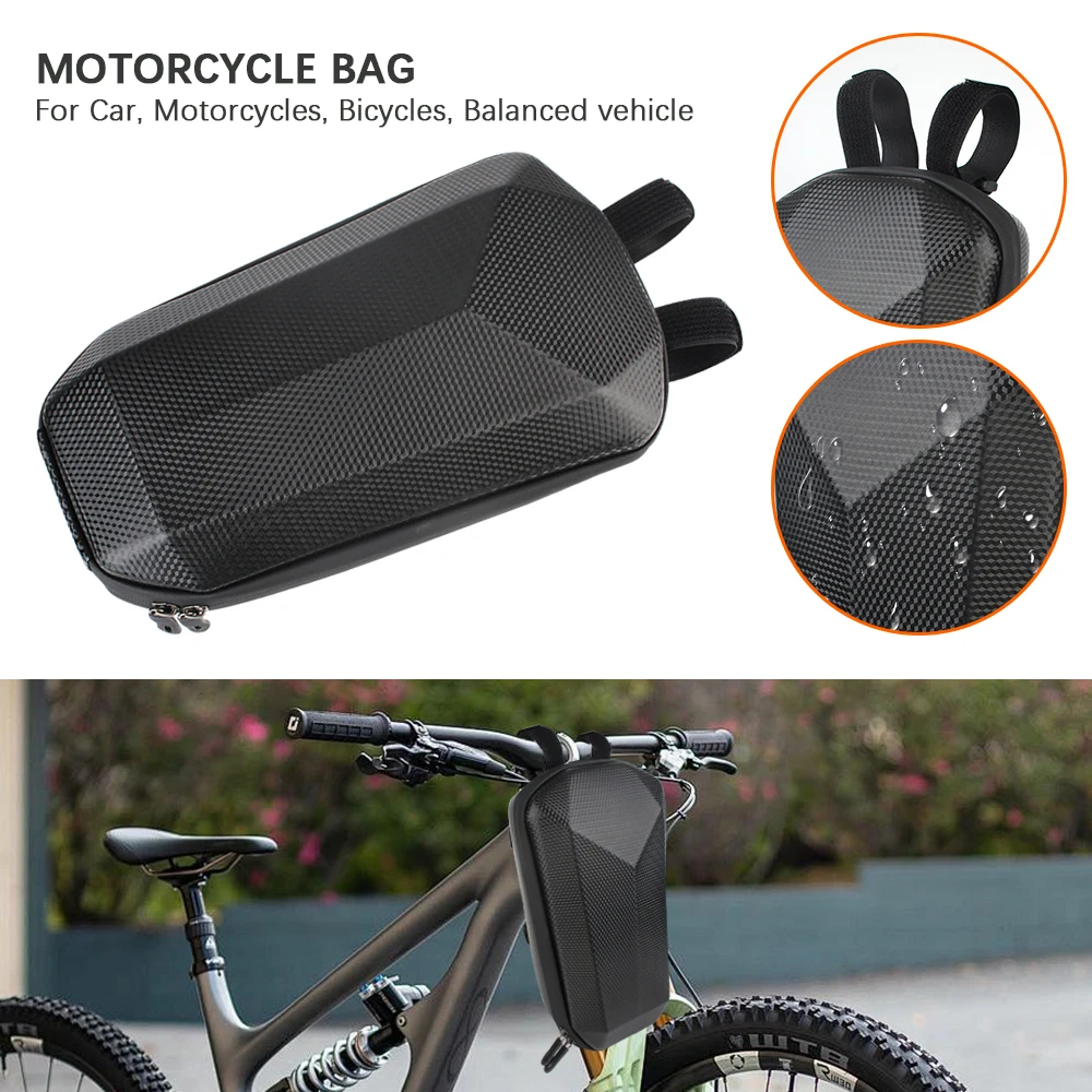 

Motorcycle Bicycle Bag Waterproof Small Capacity Saddlebag 4L EVA Storage Bags For Scooter Electric bike Bicycle Car Repair Kit