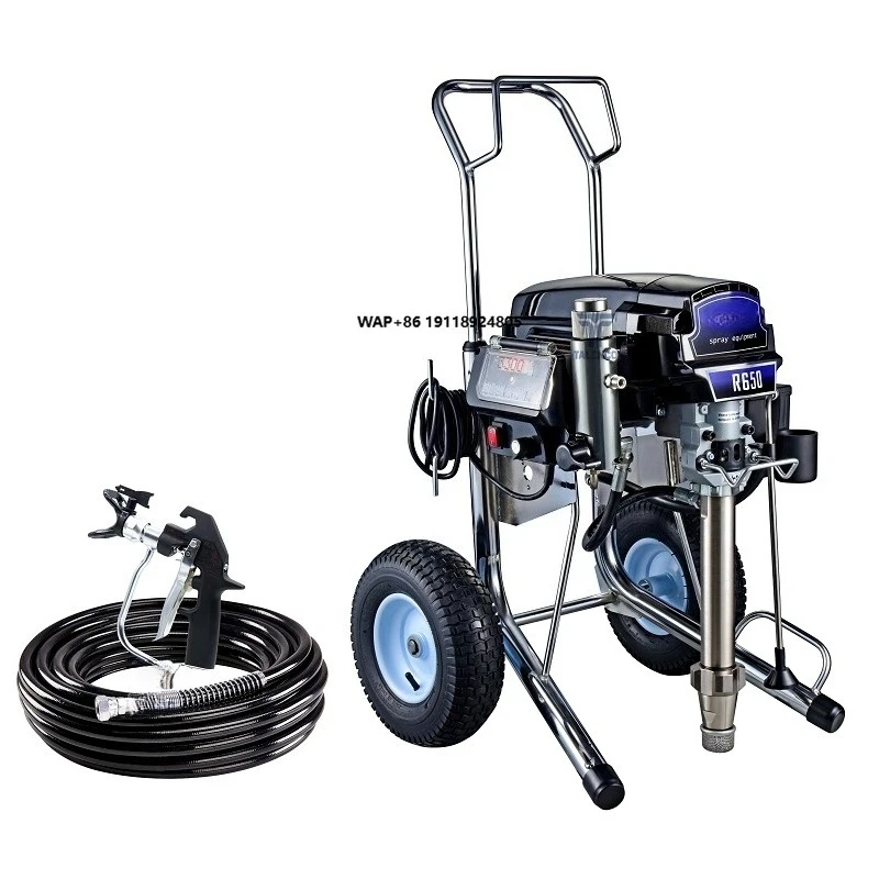 R650 Airless Paint Sprayer Machine Mark V  6L/Min Putty Airless Sprayer