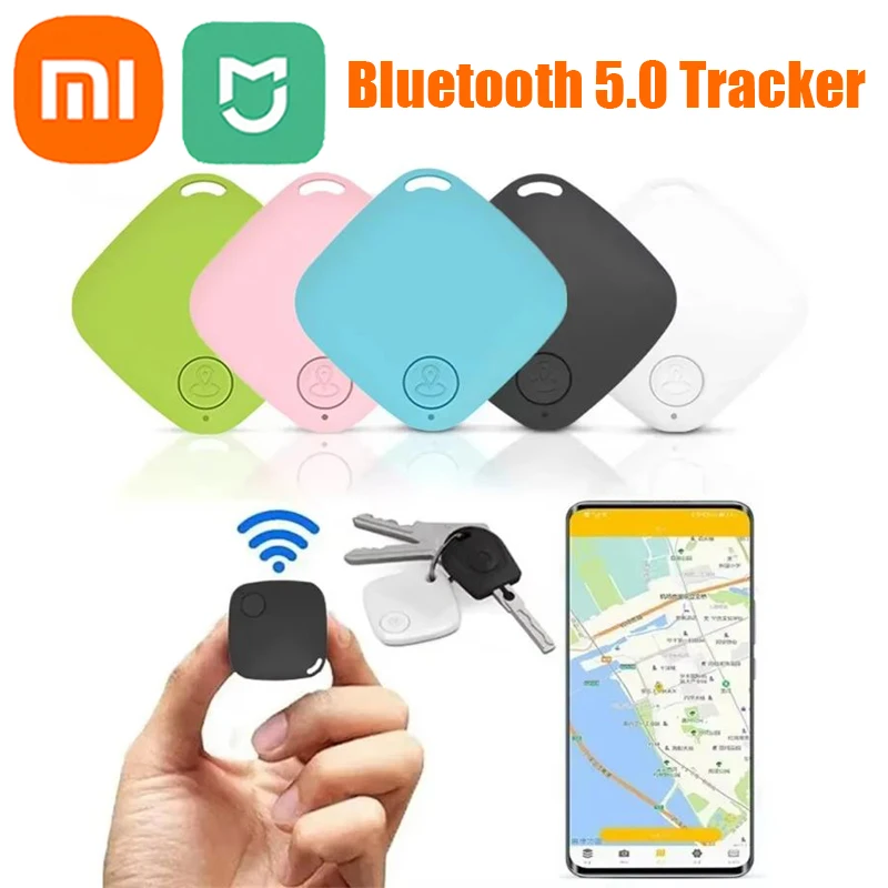 Xioami MIJIA Mini Bluetooth 5.0 Tracker AntiLost Device Round Pet Kids Bag Wallet Tracking Smart Finder Locator For ios Android