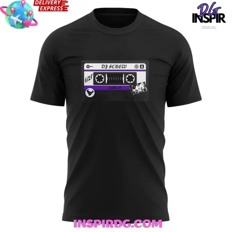 DJ Screw x Houston Texan city ÄúKeeping the Memory Alive Äù T-shirt