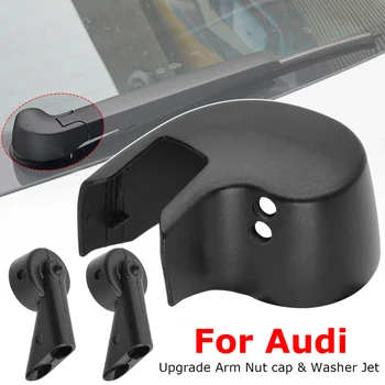 Parabrezza posteriore Braccio Tergicristallo Dado Bullone Tappo di Copertura Rondella Ugello Jet Per Audi A1 Sportback A3 8P 8V A4 B6 B7 B8 B9 A6 C6 C7 Q3 Q5 Q7