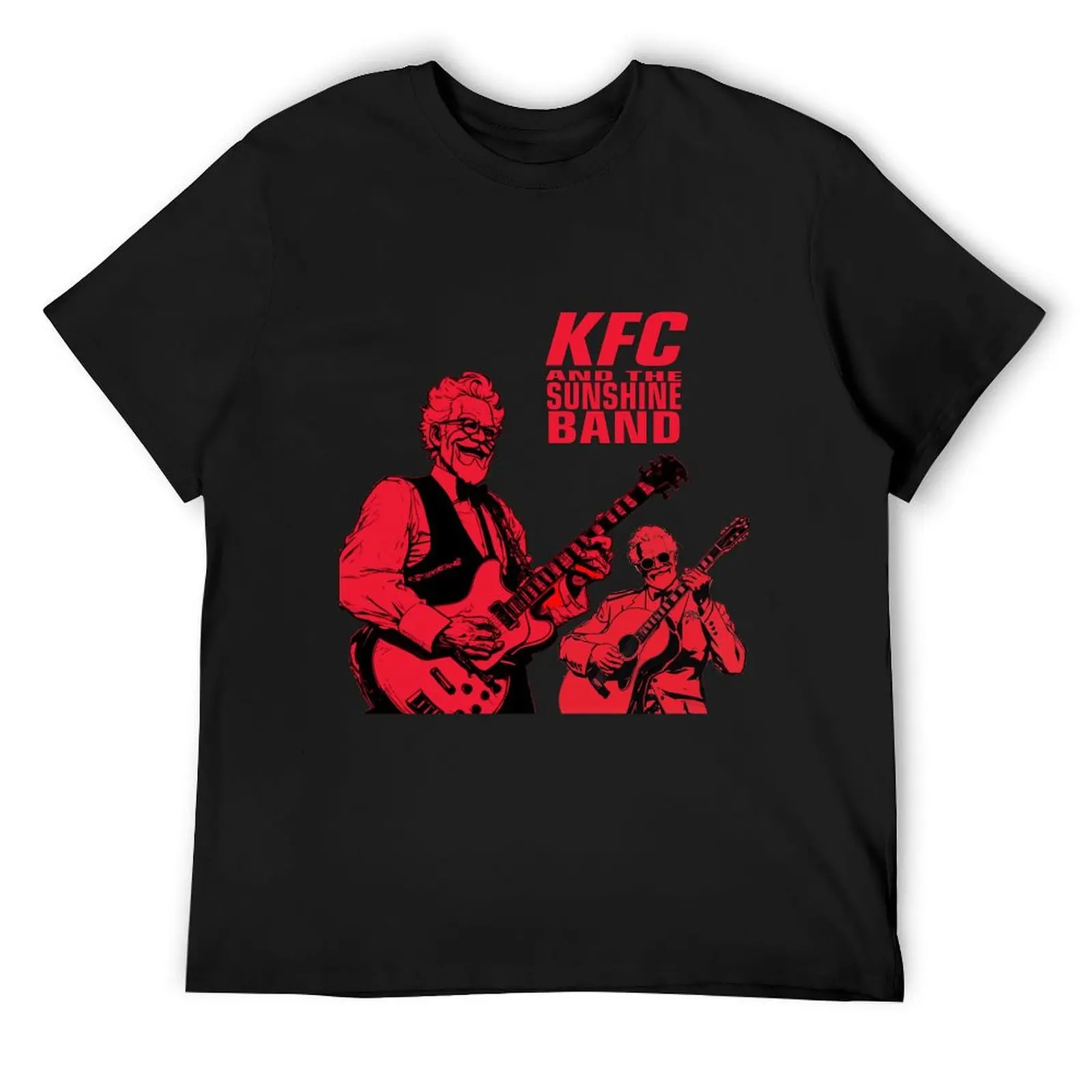 

Chicken Man Sunshine Band Duo T-Shirt new edition anime t shirts cute tops anime shirt funny t shirts men
