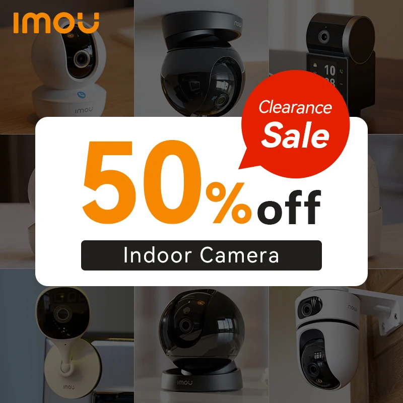 IMOU Indoor Big Save WiFi Camera Home CCTV Surveillance 360°PTZ Camera Auto Tracking Security Protection Family Pet Baby Monitor