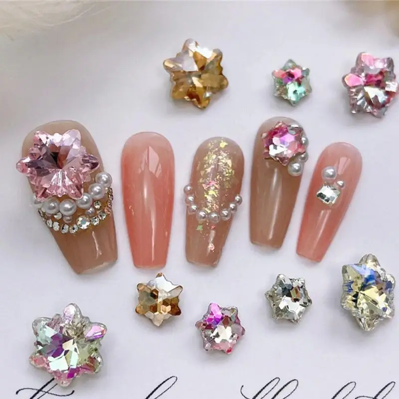 Nail Decoration Accessories Charming Versatile Fashionable Eye-catching Nail Accessories Nail Stickers All-match Unique Manicure