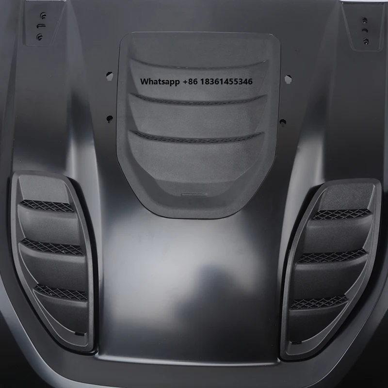 for  Wrangler JK 2007+ Car Parts Steel Hood Offroad Black New 10th Anniversary Hood