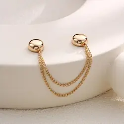 New Strong Magnetic Brooch Leg Fixed Clip Magnetic Suction Seamless Buckle Chain Brooch Buckle Silk Scarf Fastening Buckle