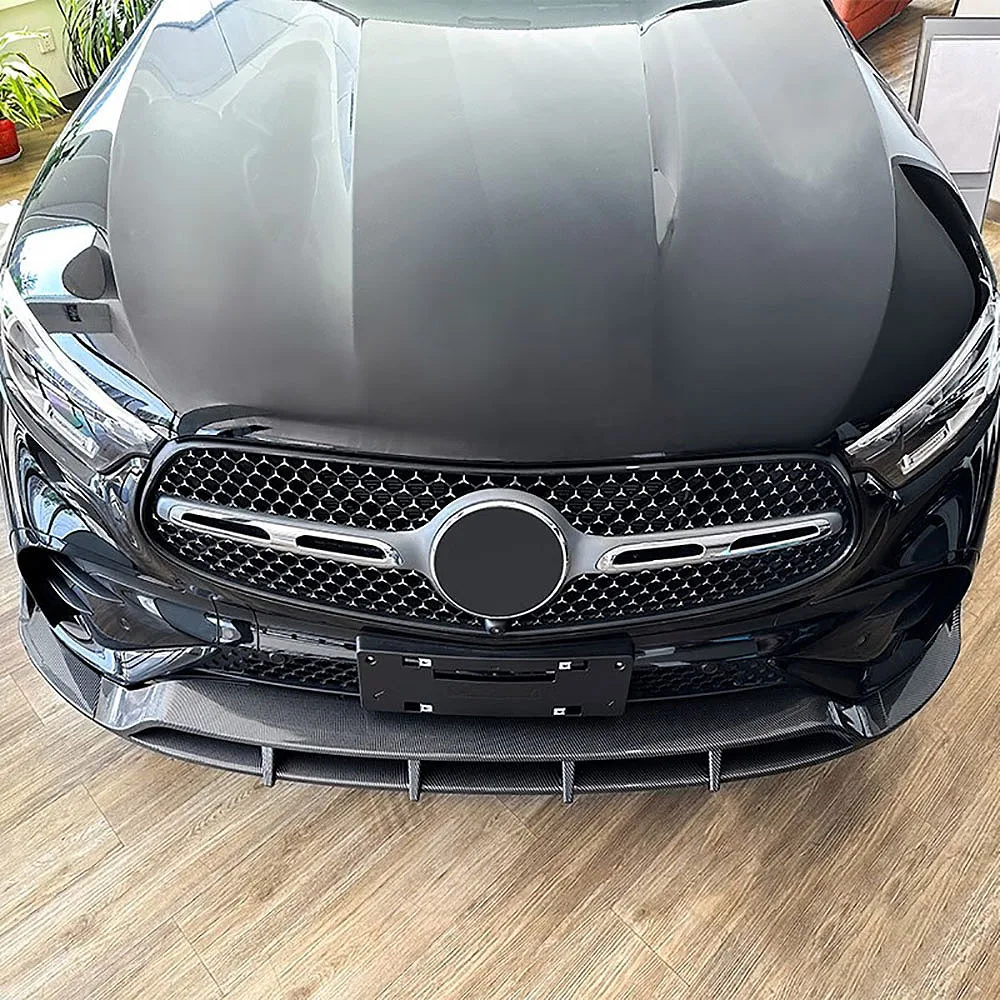ABS for Mercedes Benz GLC Class X254 GLC 260 300 Sport 2023+ Car Front Lip Chin Rear Bumper Side Air Vent Trims Spoiler Body Kit