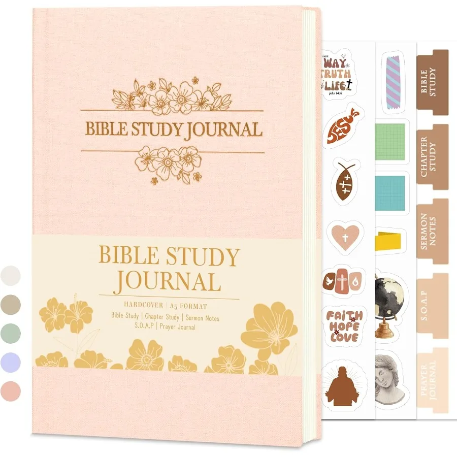 Bible Jourl Church Notes Jourl Bible Study Supplies Bible Notebooks Sermon and S.O.A.P Bible Study Jourls for Note Taking Chris