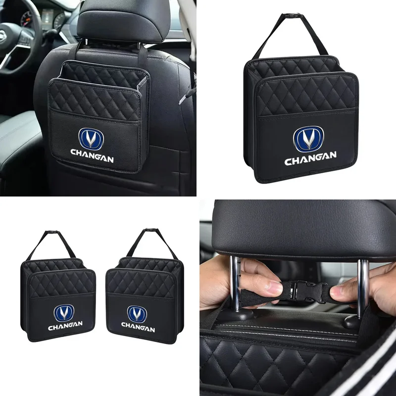 Car Utility Storage Bag Waterproof Organizer For Changan Eado CS95 CS35 Alsvin CS75 Plus CS15 CS55 CX70 Interior Accessory