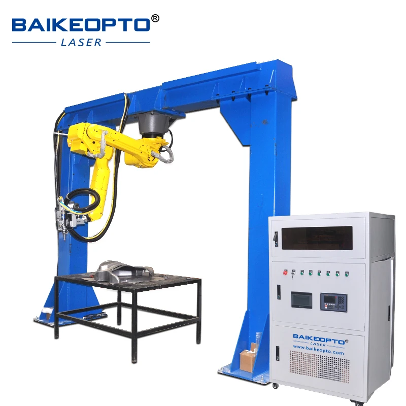 Automatic 3D Robot Laser Cutting Machine High Efficiency 3D 6 Aixs Fanuc Robot Laser Cutter