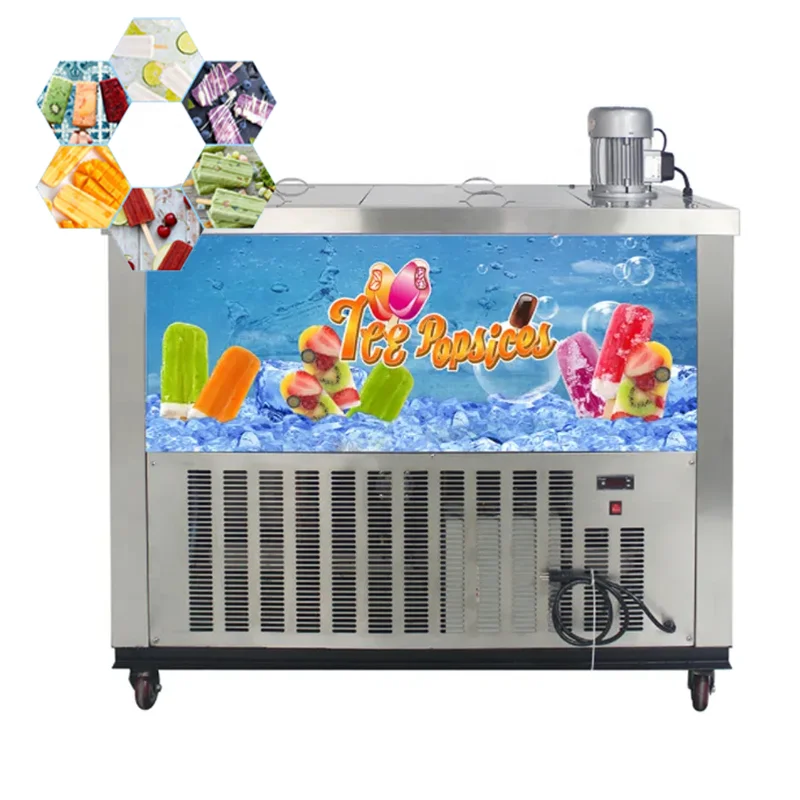 Commercial Popsicle Mold Maker Machine - Ticari Dondurma ve Çubuklu Dondurma Üretim