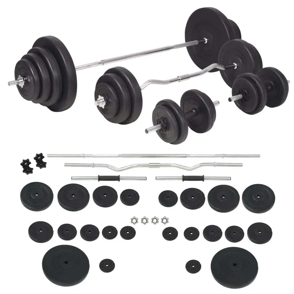 264.6 lb Adjustable Barbell & Dumbbell Set for Home Gym - Versatile Weight Training Equipment