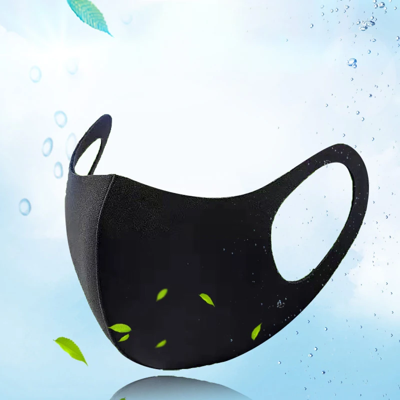 قناع وجه للحماية من الأشعة فوق البنفسجية للبالغين والأطفال، قناع صيفي بحلقة الأذن أسود مناسب للسفر وقابل للتنفس وخفيف الوزن وقابل للغسل #5