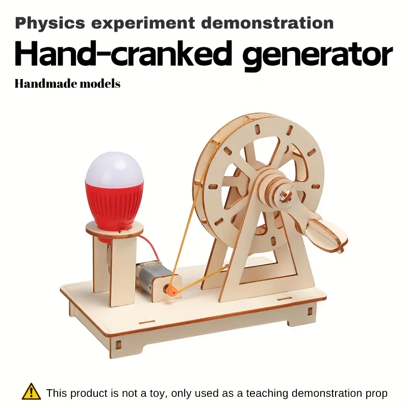 Houten educatief speelgoed voor kinderen DIY Fysiek Wetenschap Model Experiment Handgemaakte kleine productie Assemblage Craft Technologie Project