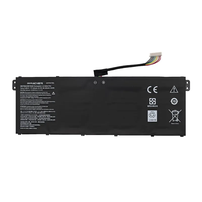 AC14B7K 48.8Wh/3200mAh 15.28V Replacement Laptop Battery for ACER SF314-52/54/56 SP515-51G N17W7