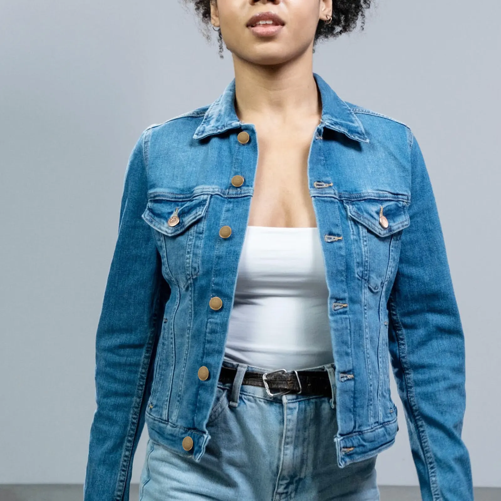 

1 Box Premium Copper DIY Snap Fasteners Kit for Clothing Hats Jumpsuits Denim Jackets Down Coats Bags Wallets Crafts Making