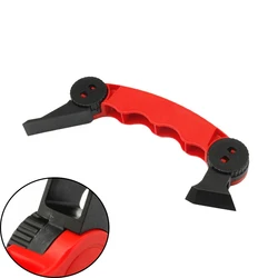 DURATEC-raspador de pegamento de vidrio, limpieza, tablero Strike-off, herramienta de removedor rotativo de plástico para juntas de decoración del hogar