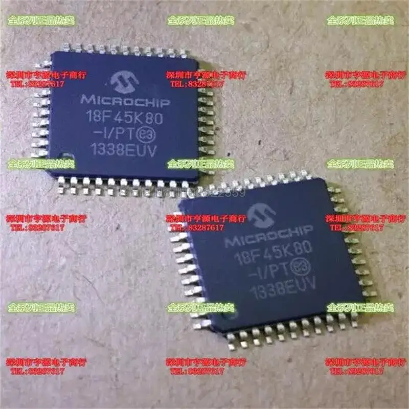 1-10PCS PIC18F45K80-I/PT PIC18F45K80 TQFP44