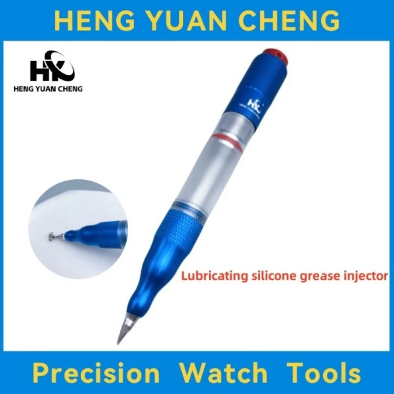 

Lubricating silicone grease injector