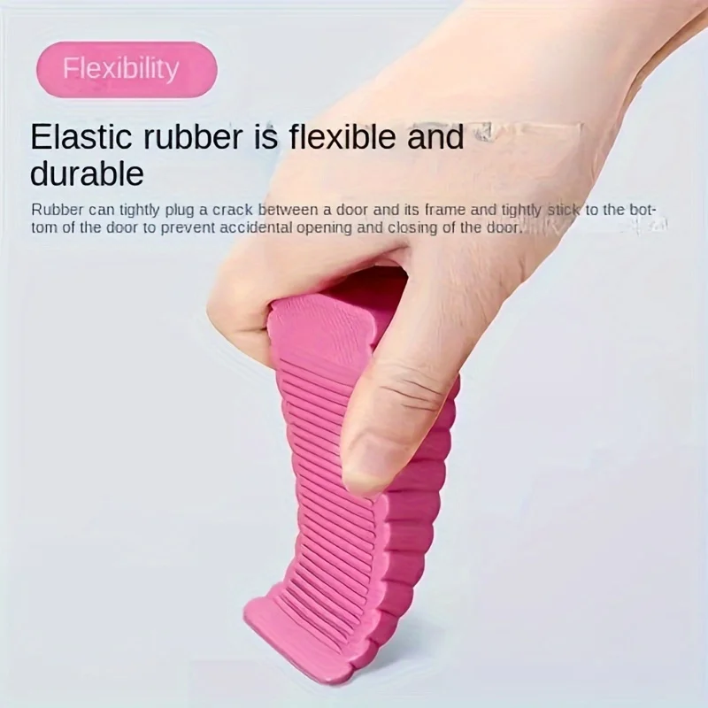 10pcs Windshield Mobile Home Creative Anti-collision Door Plug, Door Stopper Household Safety Door Wedge Anti-pinch Door Card