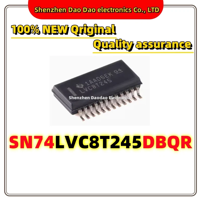 

SN74LVC8T245DBQR LVC8T245 SSOP-24 8 bit dual power bus transceiver chip IC new original