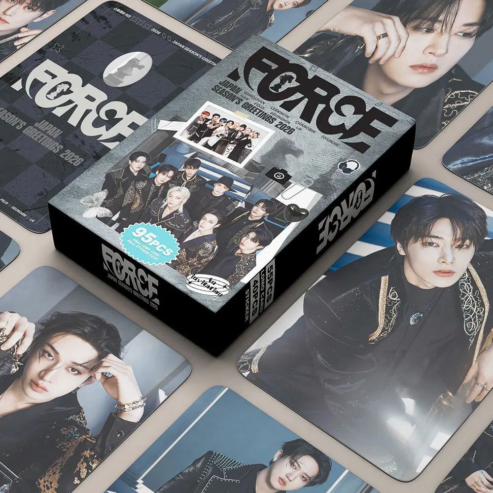 95 unids/set ídolo Kpop nueva serie Lomo tarjetas postales Felix HyunJin Chan Woojin Jisung Jeongin Seungmin LeeKnow Changbin regalo para seguidores