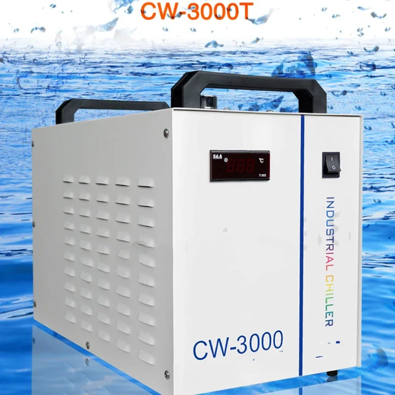 Лидер продаж, охладитель для лазерной резки пресс-форм CW-3000TG, термодесипатирующий охладитель, 220 В/50 Вт, охладитель, водяной насос, циркулирующий резервуар для воды