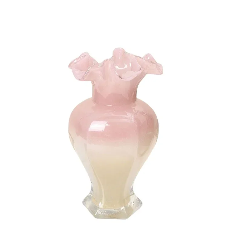 

New glazed pomegranate vase Internet celebrity ins European style light luxury high value living room hydroponic water nourishme