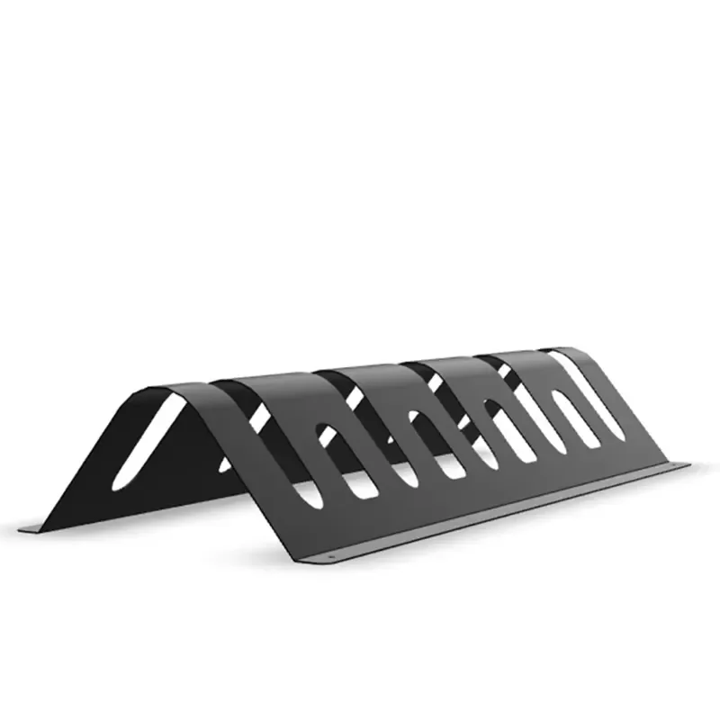 Heavy Duty Metal Bike Rack Outdoor 5 Bicycle Parking Stand Fence Style Storage Holder for Garden Yard Secure Cycle Display