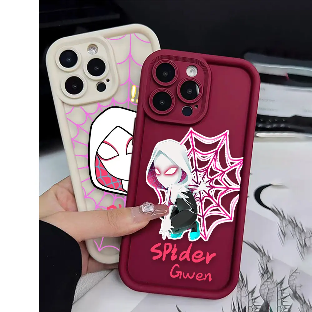 Marvel Spider Gwen Cover Phone Case For Google PIXEL 7 8 7A 8A 9 Oneplus 11 10R 8T NORD CE 2 3 4 LITE ACE 2 3 Case Funda Capa