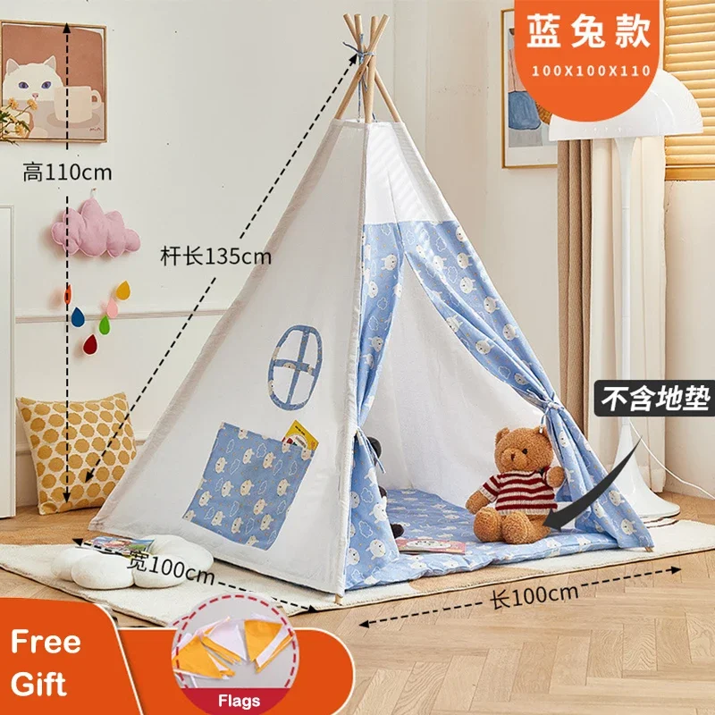 1.35 Tent for Kid Play House Wigwam for Children Portable Children Tipi Tents Teepee Tipi Infantil Kid Tent Girl Play Room Tent