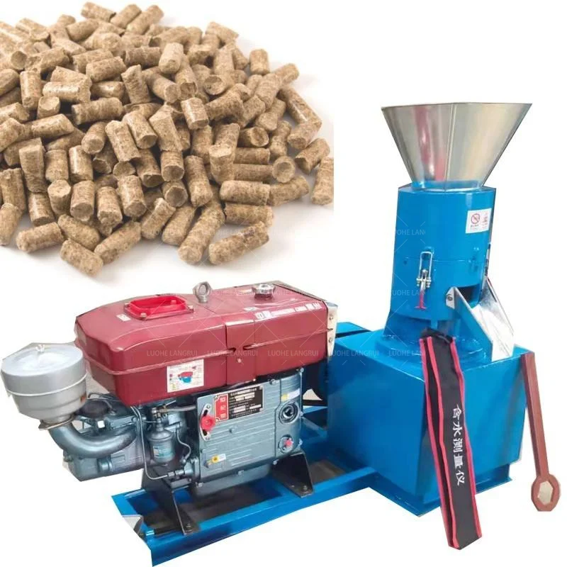 Small Biomass Wood Sawdust Pellet Mill Wood Pellet Making Machine For Sale