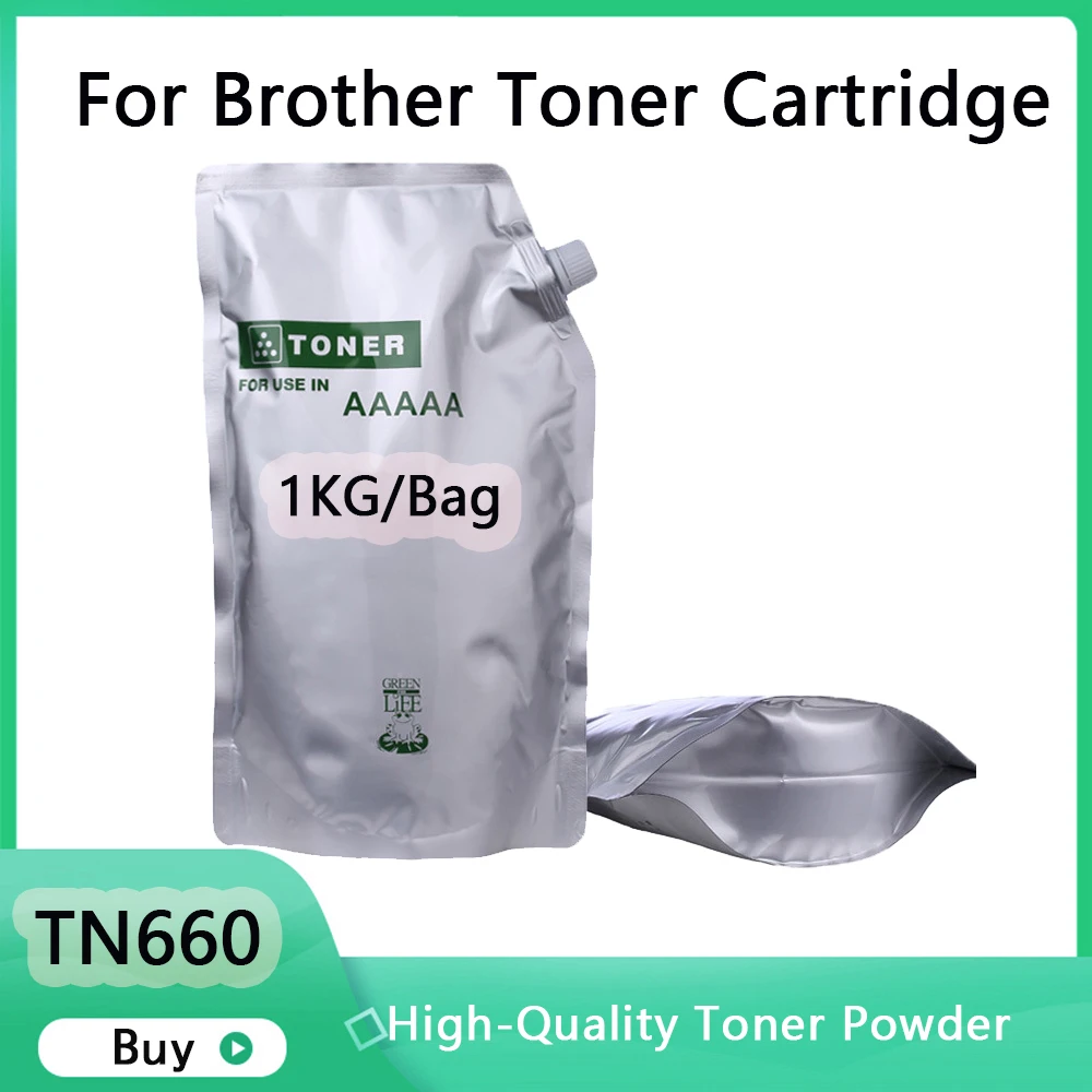 Black Toner Powder Compatible for Brother HL-L2300D L2365DW TN660 TN630 TN2320 TN2310 TN2375 TN2335 TN2350 TN2330