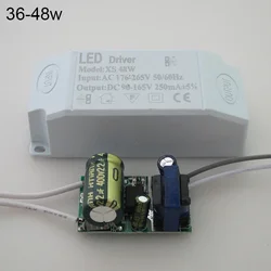 1pcs LED Drive Segmented Constant Current Power Supply Ceiling Lamp Light Transformer 8-50w Lighting Accessories