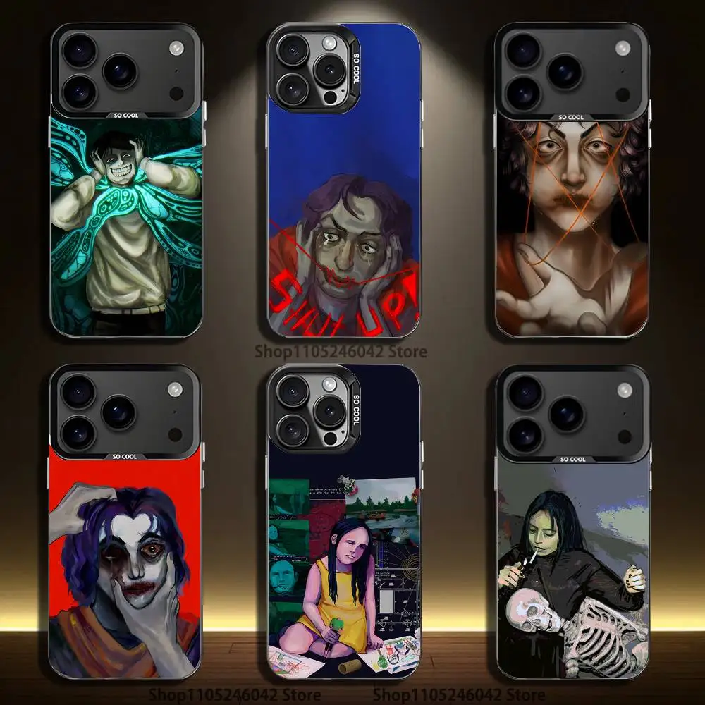 

No Im Not a H-Humans-S Black Matte Shockproof CoverPhone Case For iPhone 17,16,15,14,13,12,11,Pro,XS,Max,Plus,Mini,SE4,E