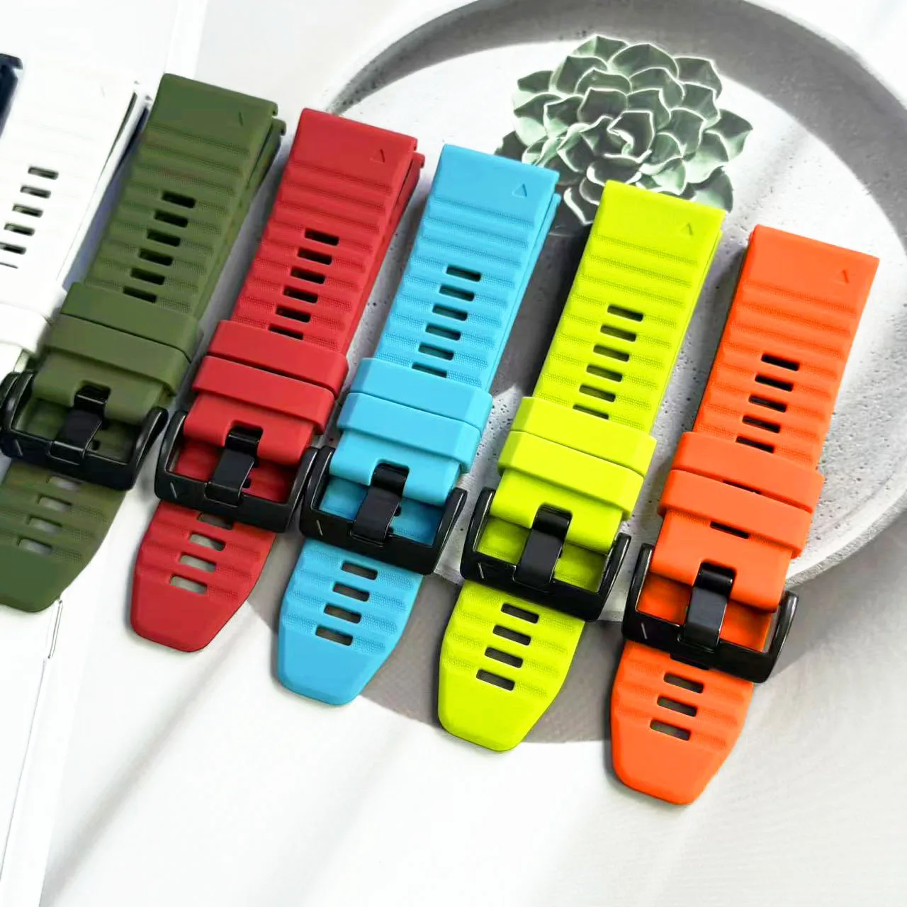 Quickfit Silikonarmband für Garmin Fenix 8 7 6 5 s62 s60 MK1 MK2 MK2i MK3i/Gen 2/Epix Pro Uhrenarmband 26mm 22mm Armband