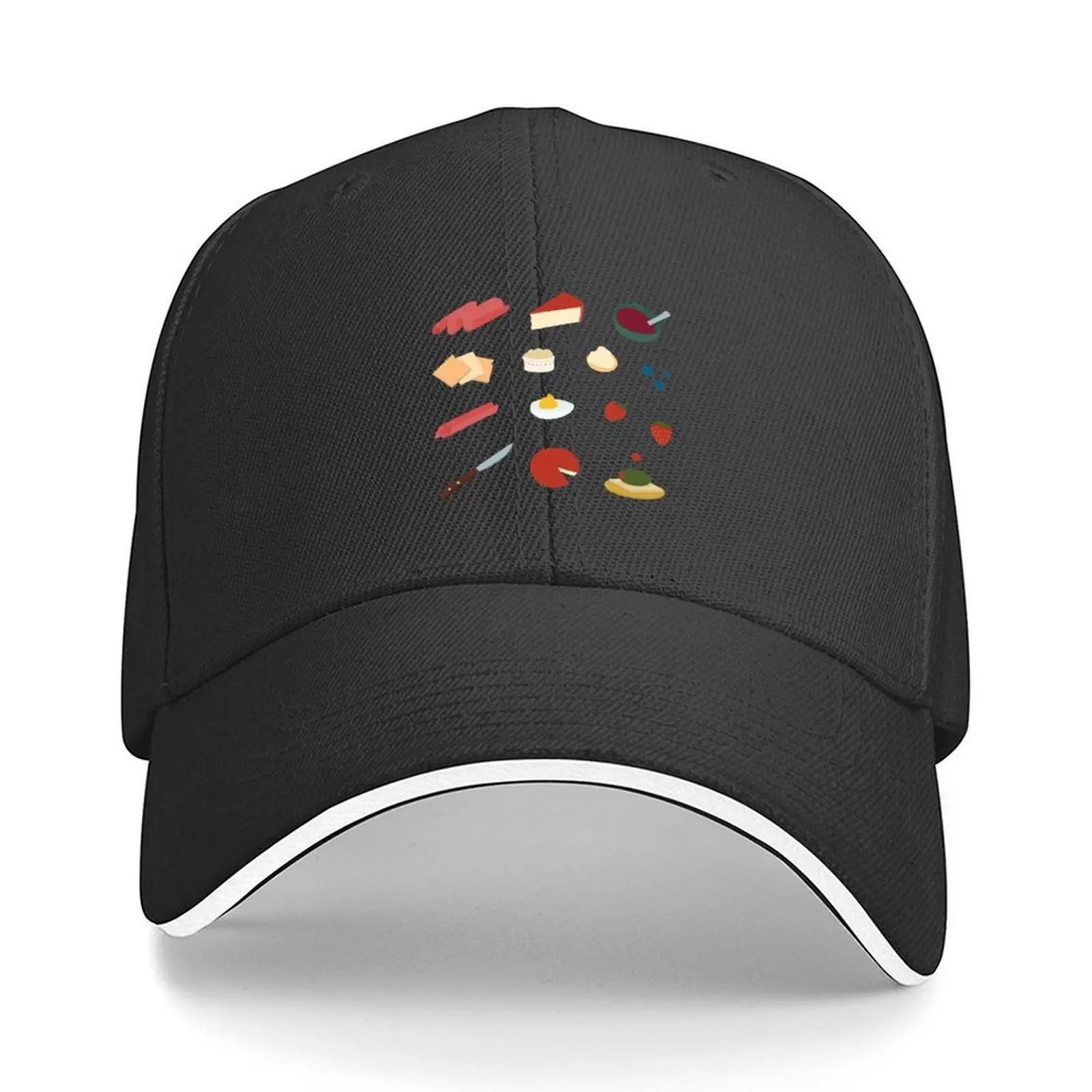 

Charcuterie Board Baseball Cap Hat Baseball Cap Sun Cap beach hat Hood Golf Men Women's