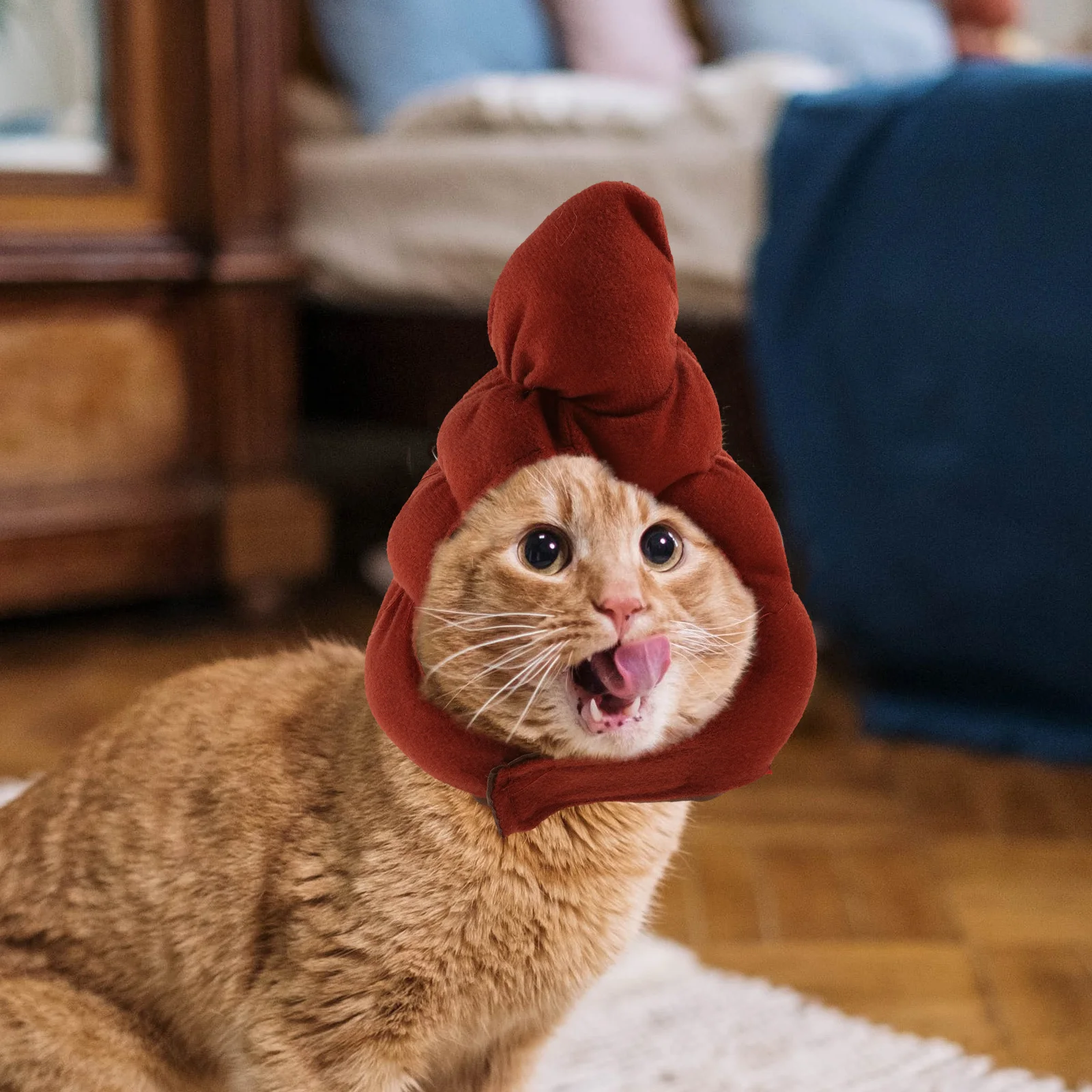 

Shaped Pet Hat Decorative Dog Cat Costume Headdress Halloween Party Cosplay Adorable Unique Comfortable Safe Shaped Pet Hat