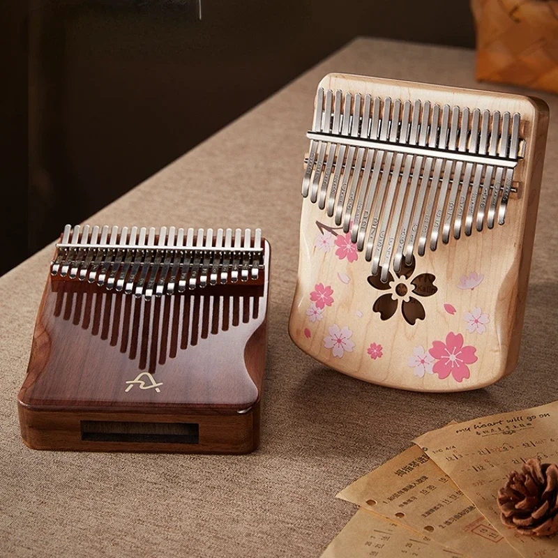 Portable 21 Keys Kalimba Thumb Professional Mini Piano Kalimba Marimba Finger Musikinstrumente Keyboard Instruments WZ50MZ