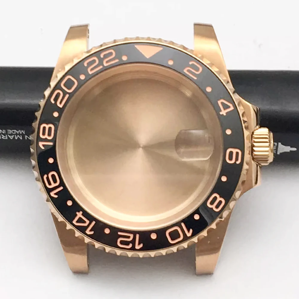 NH36 Cassa 40mm 14 Colori Cassa in acciaio inossidabile per NH35A/36 Movimento Orologio Parti di modifica che para relojes Ipoallergenico