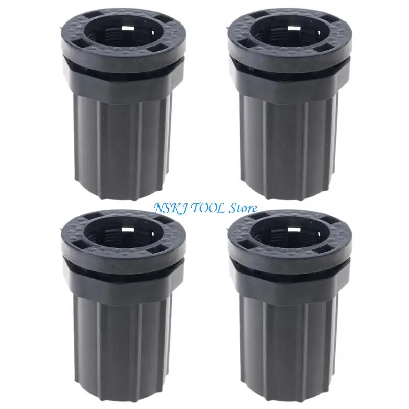 L8RC 4Pcs Faucet Fixed Base Holder Wash Basin Fixation Foot Nut Tap Fastener