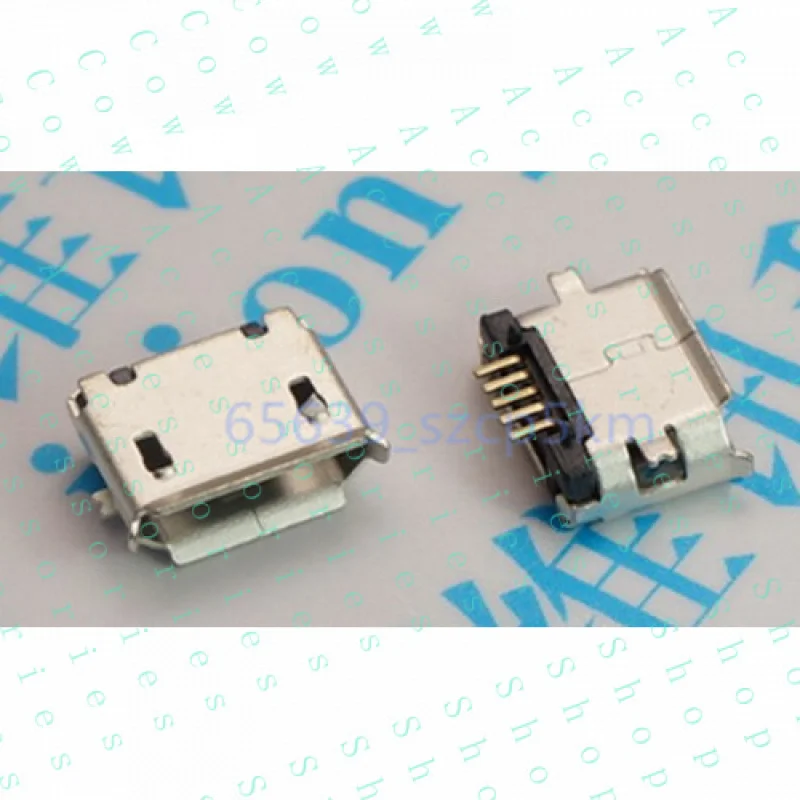 

PP+ 30Pcs Micro Mini USB MK5P Female Socket jack connector 5-pin SMD Long needles