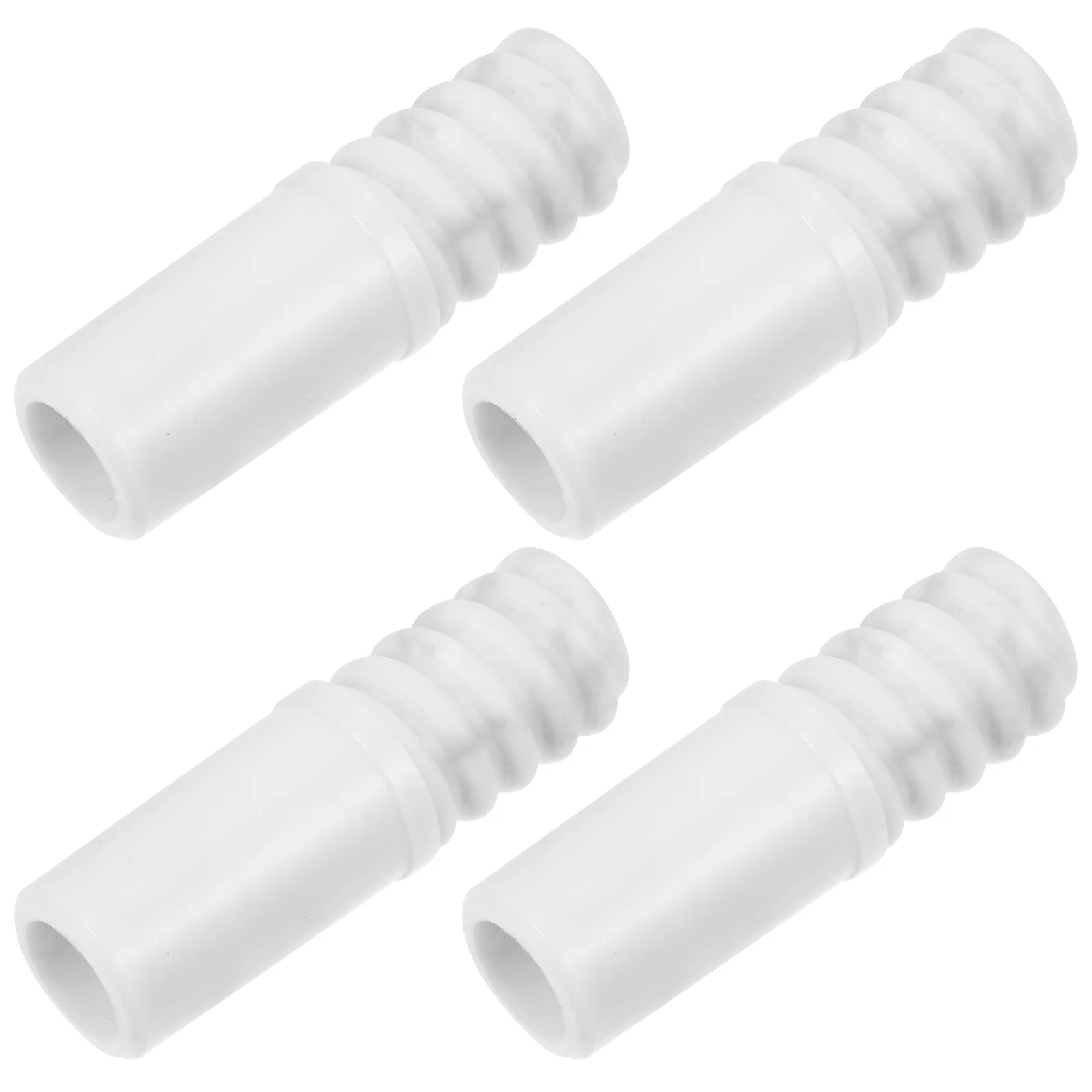 

4pcs Threaded Tip Replacement Broom Handle Adapter Connector For Mop Extension Pole Durable Plastic Household Cleaning Tools