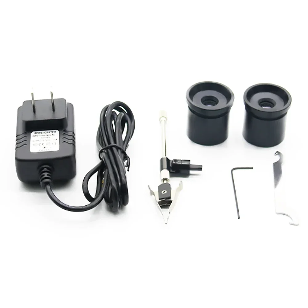 Microscopio stereo Gemologia 100V-240V Microscopio ottico binoculare per gioielli con ingrandimento 20X-40X Vendite calde