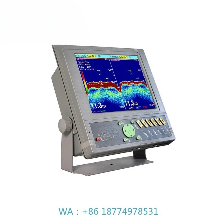 Peixe sonar marinho de 10 polegadas com equipamentos de pesca GPS integrados em promoção