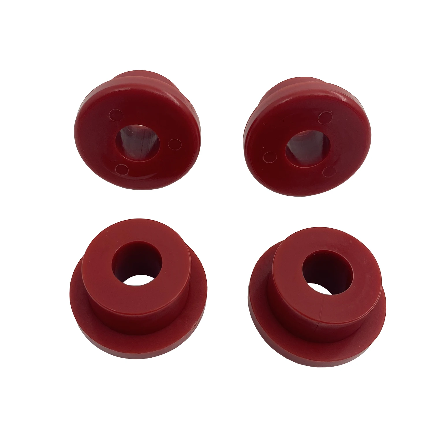 Red Rubber Handlebar Riser Bushings Fit For Harley Sportster FXD Dyna FX Super Glide FXR 1984-2017